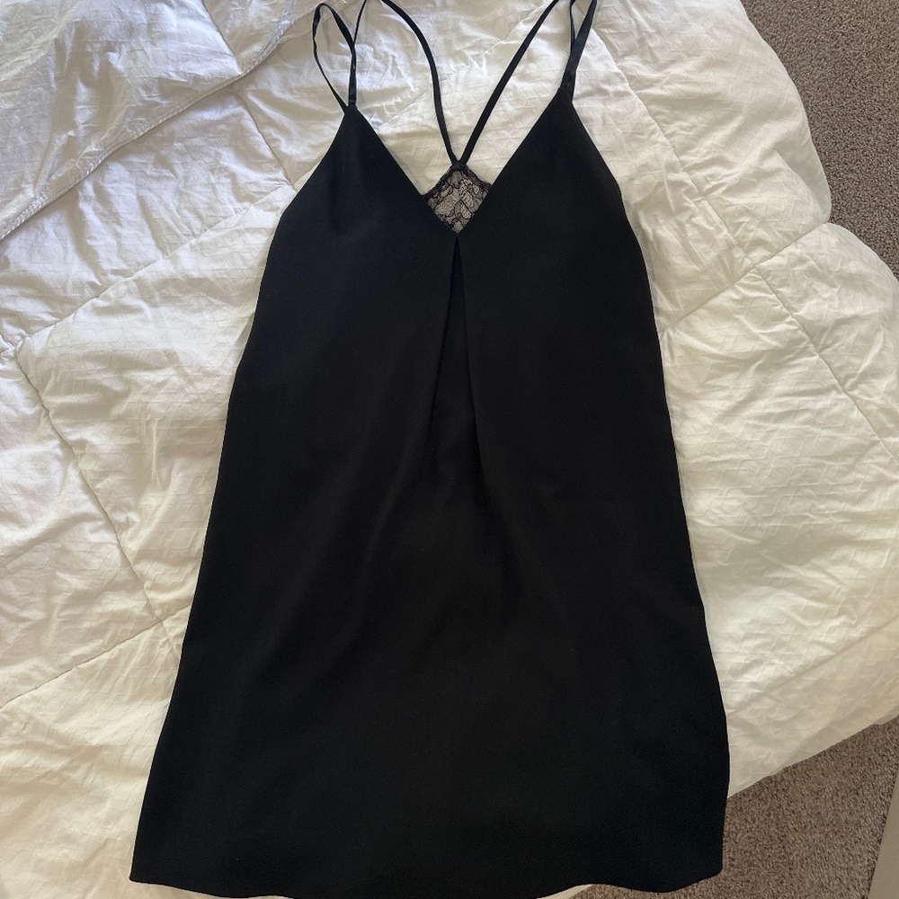 Alice + Olivia black dress